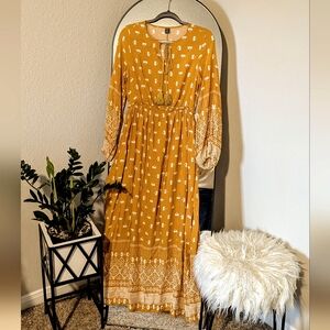 Mustard Maxi Dress